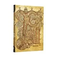 Generatio (The Book of Kells) Midi Unlined Hardcover Journal (Elastic Band Closure)