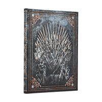 Paperblanks - For the Throne (Game of Thrones Collection) Midi Unlined Hardcover Journal (Elastic Band Closure), Inbunden