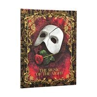 Paperblanks - Masked Melody (Phantom of the Opera) Ultra Unlined Hardcover Journal (Elastic Band Closure), Inbunden