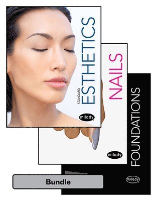 Milady - Bundle: Milady Standard Foundations with Standard Esthetics: Fundamentals + Milady Standard Nail Technology, 8th, Inbunden