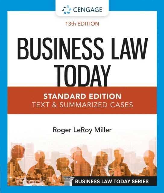 Miller - Business Law Today - Standard Edition, E-bok