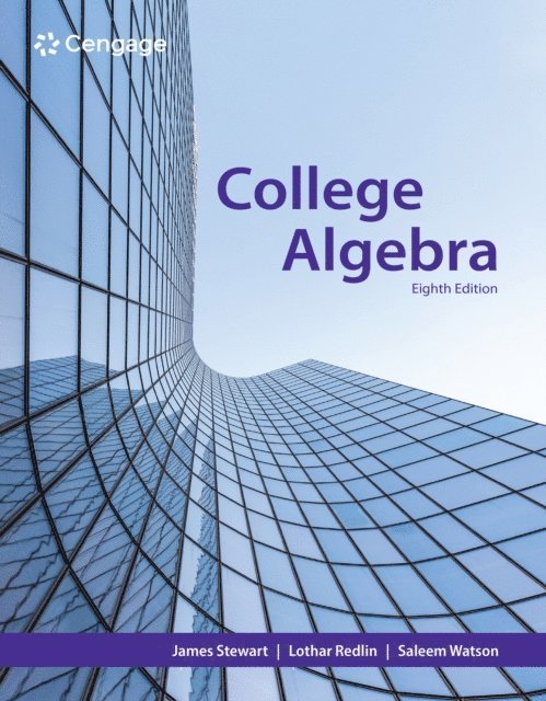 Stewart/Redlin/Watson - College Algebra, E-bok. Tillgänglighet: Lägg i varukorg