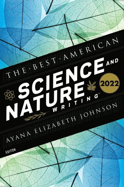 Jaime Green, Ayana Elizabeth Johnson - Best American Science and Nature Writing 2022, E-bok