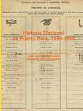 Elecciones en Puerto Rico, 1899-1964