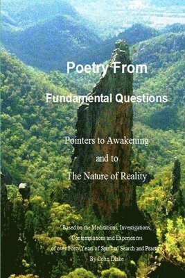 Colin Drake - Poetry From Fundamental Questions, Häftad