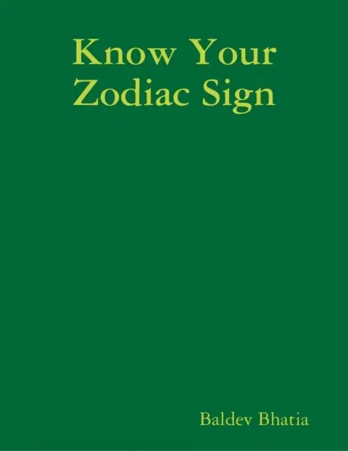 Baldev Bhatia - Know Your Zodiac Sign, E-bok. Tillgänglighet: Lägg i varukorg
