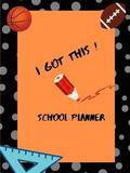High School Planner (Football and Basketball Theme)