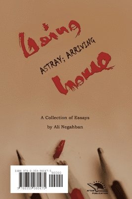 Ali Negahban - Going Astray; Arriving Home, Häftad