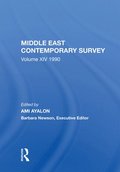 Middle East Contemporary Survey, Volume Xiv: 1990