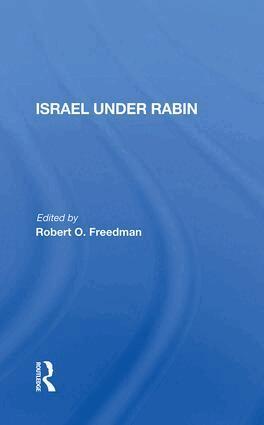Robert O Freedman - Israel Under Rabin, Inbunden. Tillgänglighet: Lägg i varukorg