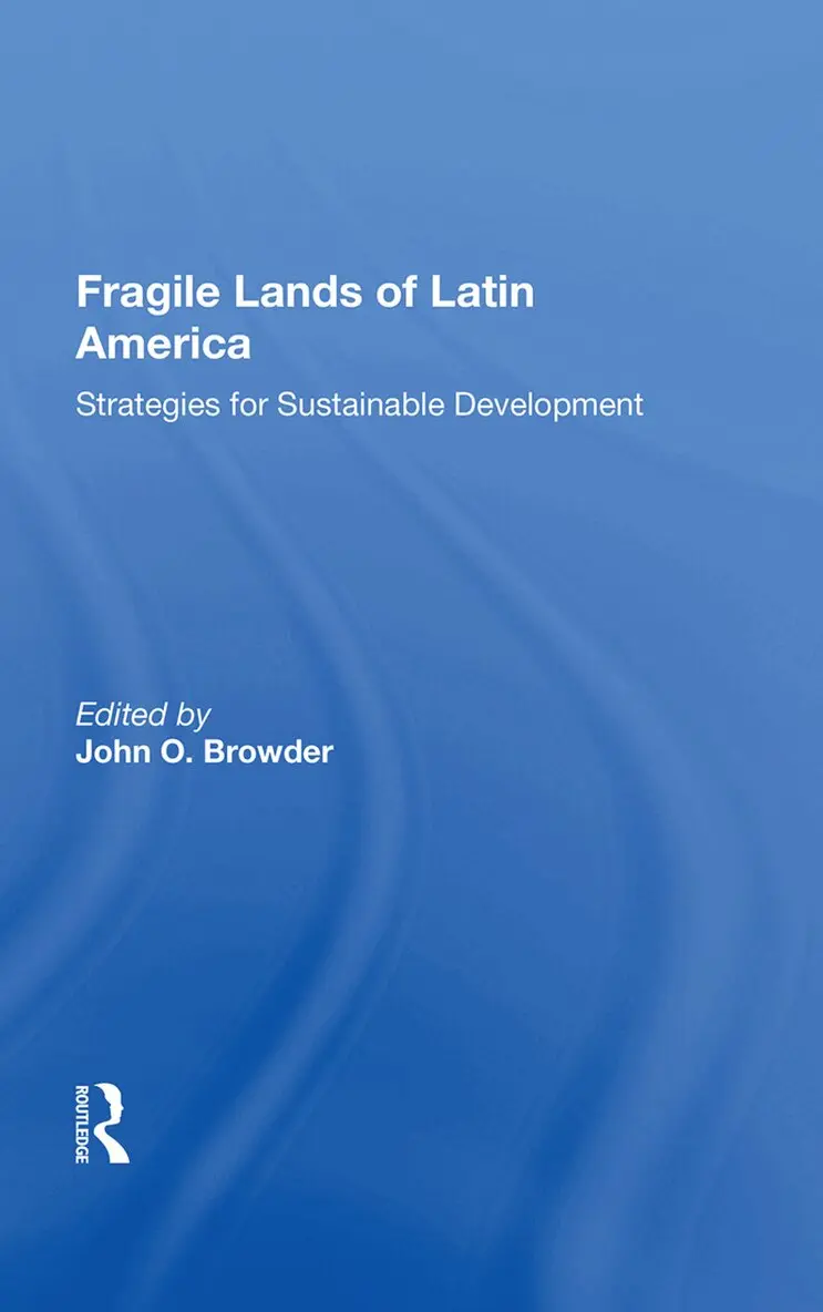 John O. Browder - Fragile Lands Of Latin America, Inbunden. Tillgänglighet: Lägg i varukorg
