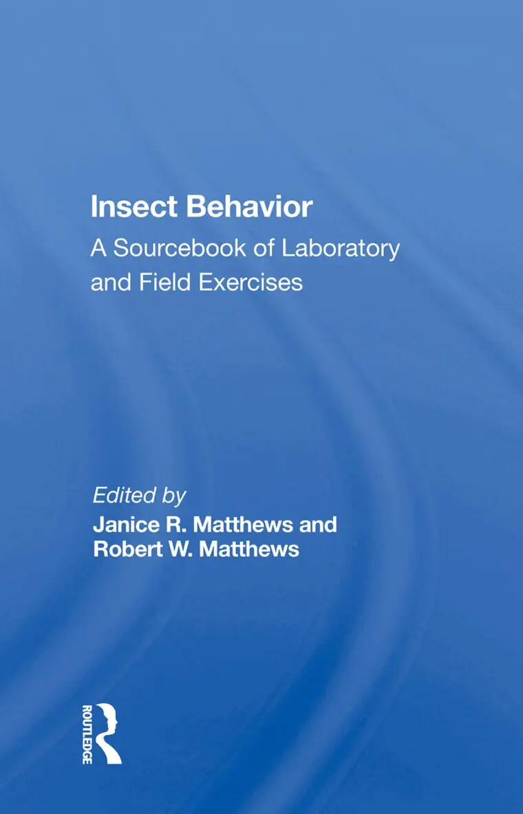 Janice R. Matthews - Insect Behavior, Inbunden. Tillgänglighet: Lägg i varukorg