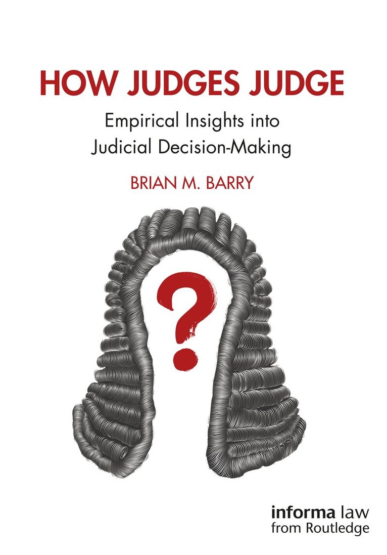 Brian M. Barry - How Judges Judge, Inbunden. Tillgänglighet: Lägg i varukorg