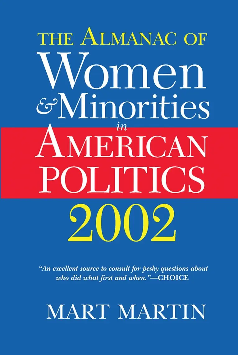 Mart Martin - Almanac Of Women And Minorities In American Politics 2002, Inbunden. Tillgänglighet: Lägg i varukorg