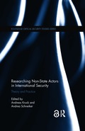 Researching Non-state Actors in International Security