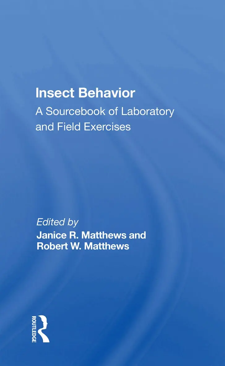 Janice R. Matthews - Insect Behavior, Häftad. Tillgänglighet: Lägg i varukorg