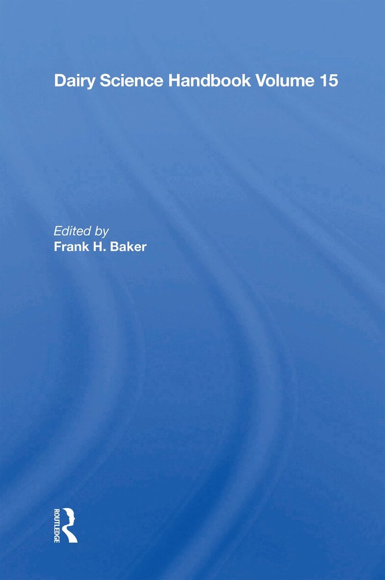 Frank H. Baker - Dairy Science Handbook, Häftad. Tillgänglighet: Lägg i varukorg
