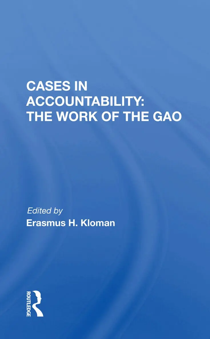 Erasmus H. Kloman - Cases In Accountability, Häftad. Tillgänglighet: Lägg i varukorg