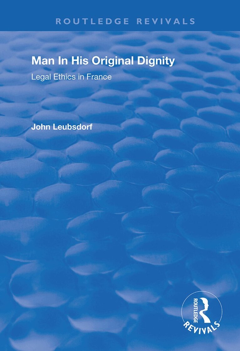 Man in His Original Dignity