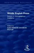 Middle English Prose