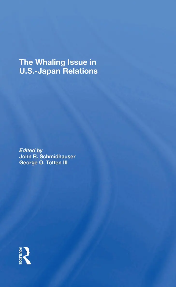 John R. Schmidhauser - Whaling Issue In U.s.-japan Relations, Häftad. Tillgänglighet: Lägg i varukorg