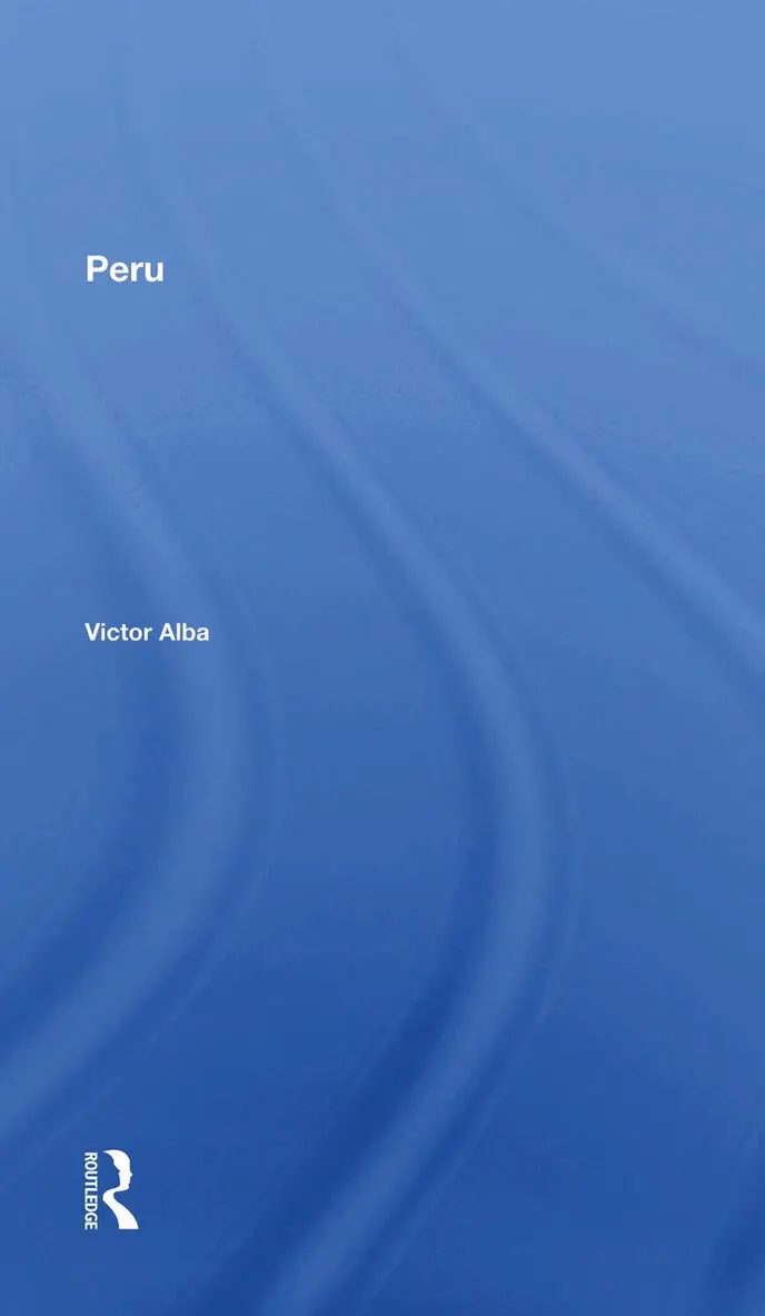 Victor Alba - Peru, Inbunden. Tillgänglighet: Tillfälligt slut