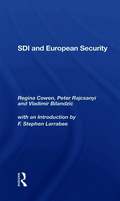 Sdi And European Security