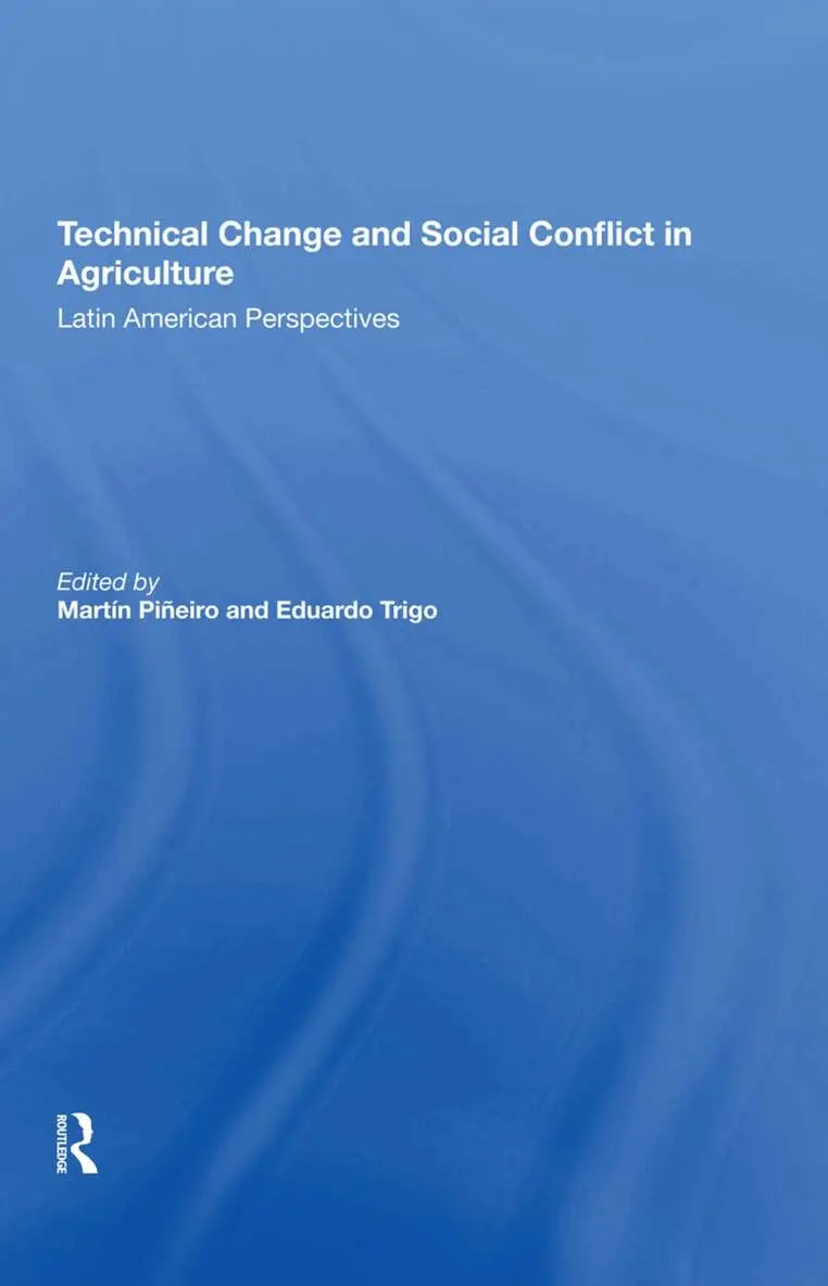 Martin E Pineiro, Eduardo J Trigo - Technical Change And Social Conflict In Agriculture, Inbunden. Tillgänglighet: Tillfälligt slut