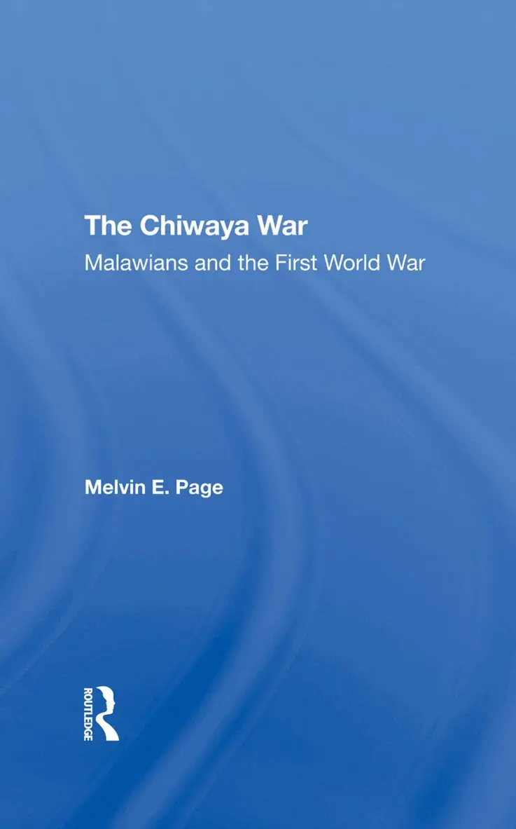 Melvin E Page - Chiwaya War, Inbunden. Tillgänglighet: Tillfälligt slut