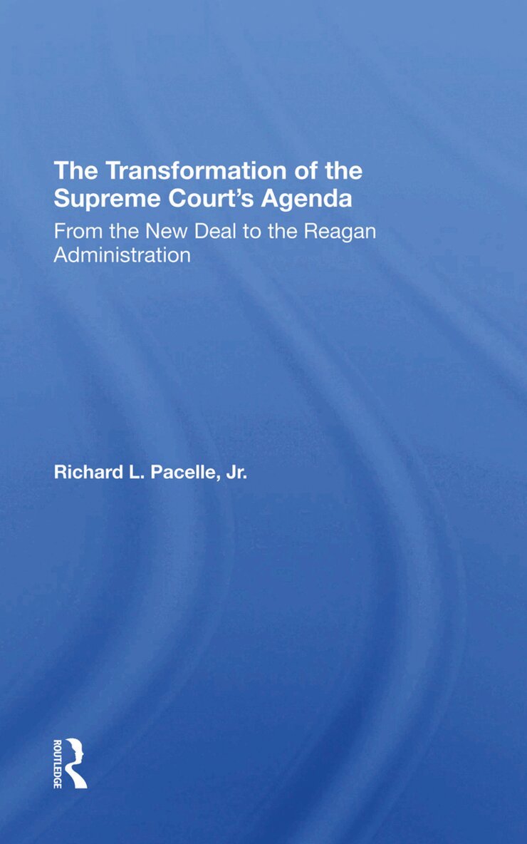 Richard Pacelle - Transformation Of The Supreme Court's Agenda, Inbunden. Tillgänglighet: Lägg i varukorg