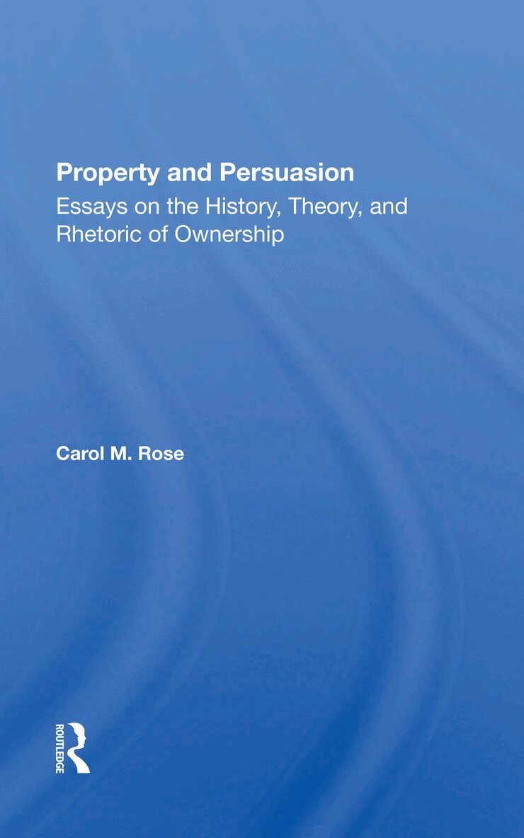 Carol M Rose - Property And Persuasion, Häftad. Tillgänglighet: Lägg i varukorg