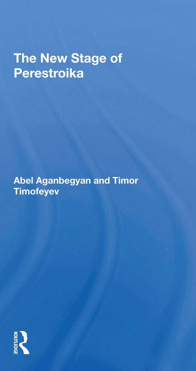 Abel Aganbegyan, Timor Timofeyev - New Stage Of Perestroika, Häftad. Tillgänglighet: Lägg i varukorg