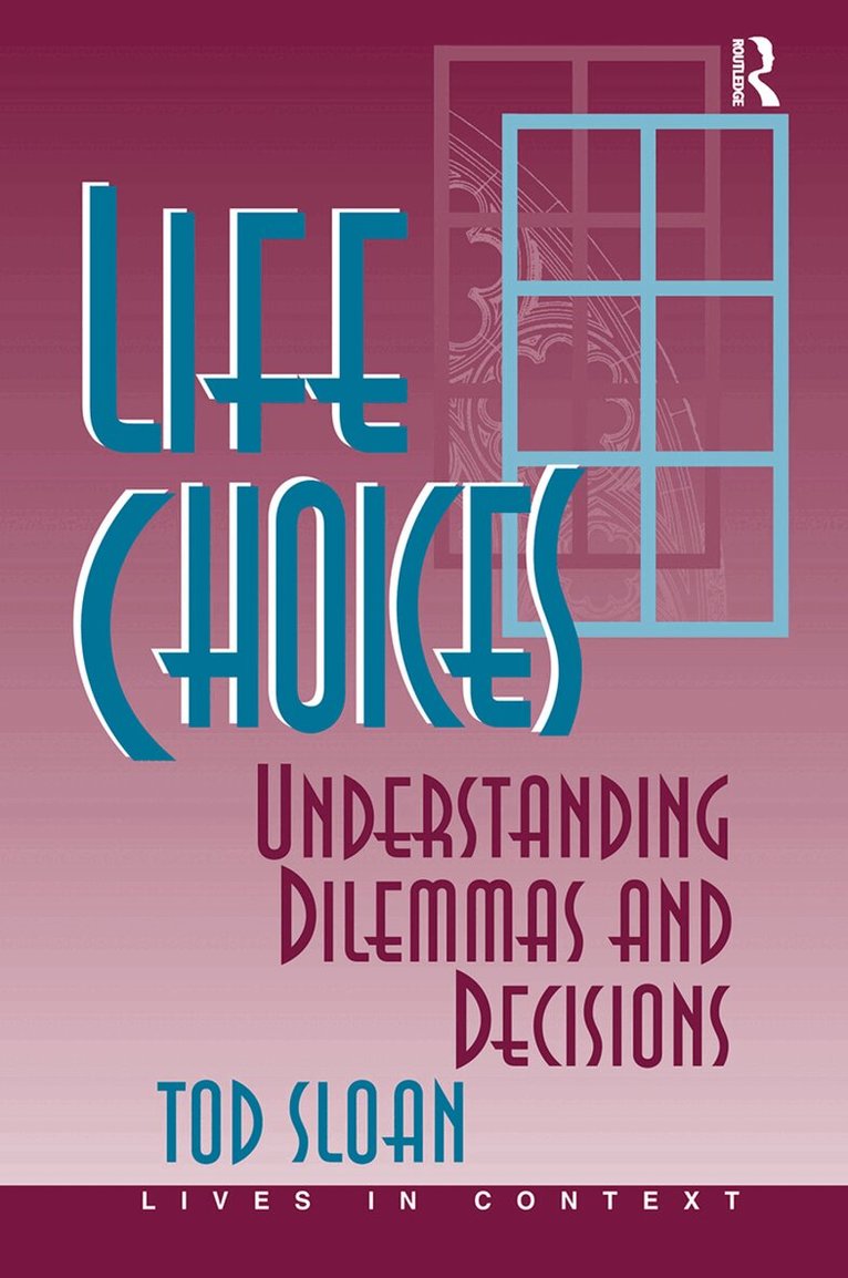 Tod Sloan - Life Choices, Inbunden