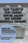 Memory and Forgetting in the Post-Holocaust Era