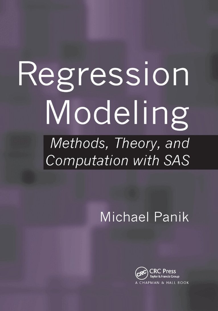 Michael Panik - Regression Modeling, Häftad