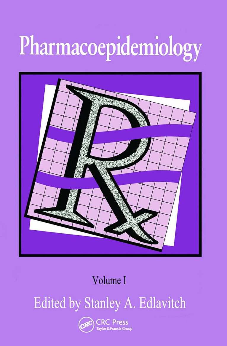 Stanley Edlavitch - Pharmacoepidemiology, Häftad