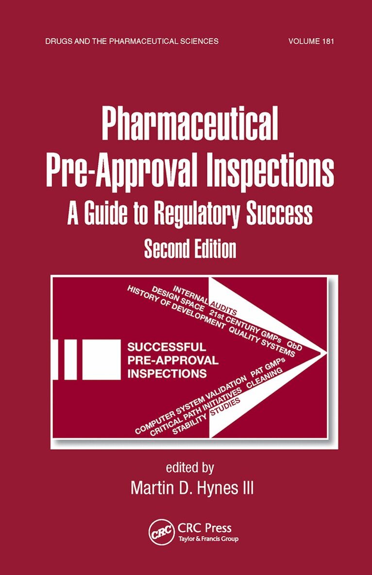 Martin D. Hynes - Preparing for FDA Pre-Approval Inspections, Häftad. Tillgänglighet: Lägg i varukorg