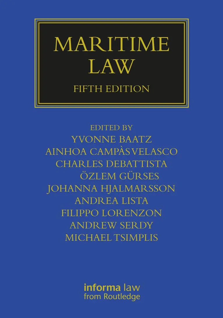 Yvonne Baatz - Maritime Law, Inbunden. Tillgänglighet: Tillfälligt slut