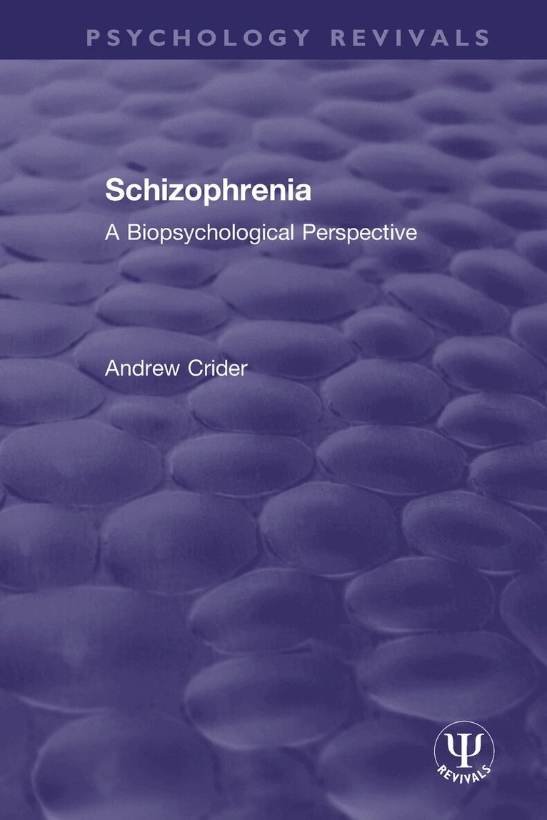 Andrew Crider - Schizophrenia, Häftad
