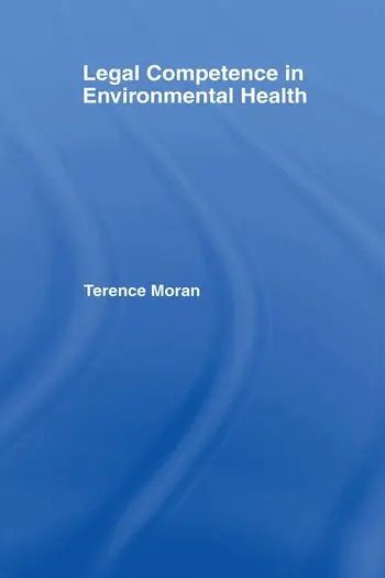 Legal Competence in Environmental Health