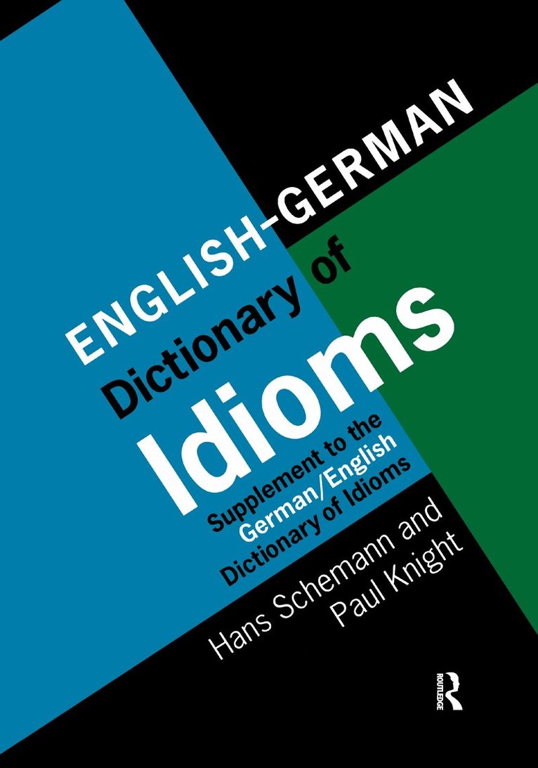 Professor Hans Schemann - English/German Dictionary of Idioms, Häftad