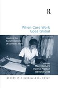 When Care Work Goes Global