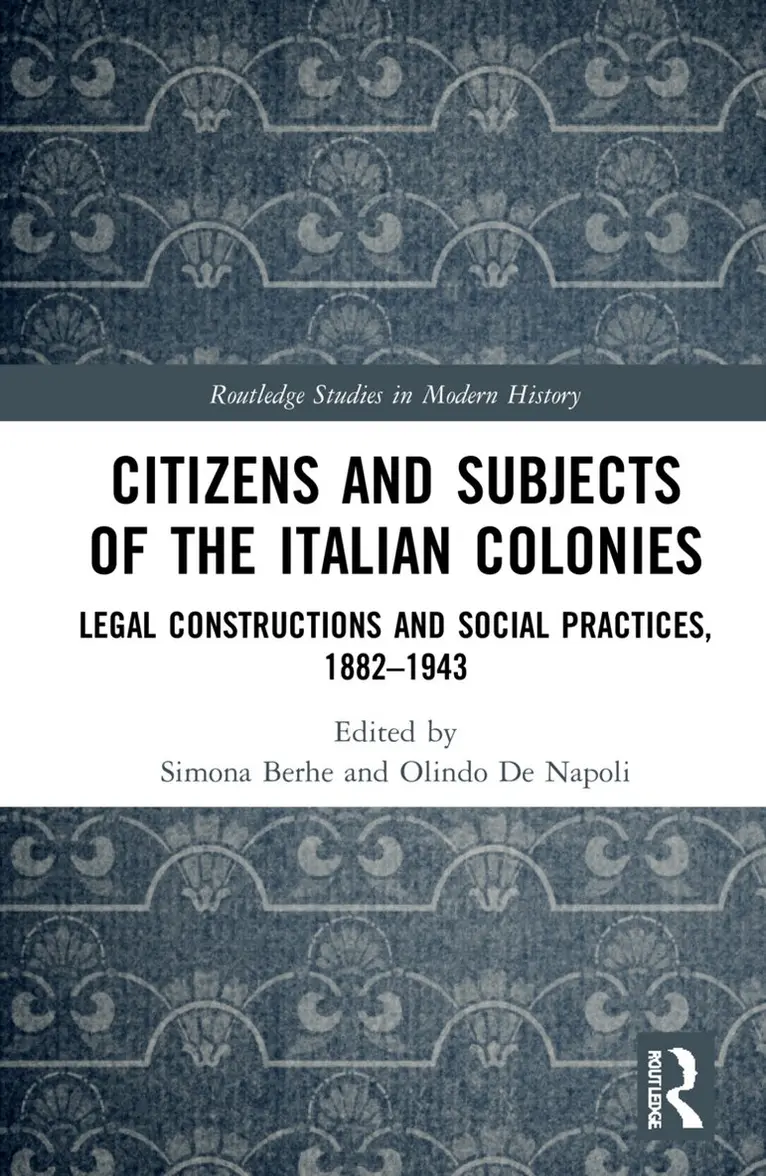 Citizens and Subjects of the Italian Colonies