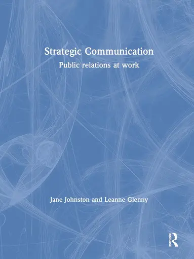 Jane Johnson, Leanne Glenny - Strategic Communication, Inbunden