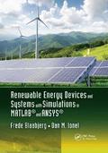 Renewable Energy Devices and Systems with Simulations in MATLAB and ANSYS