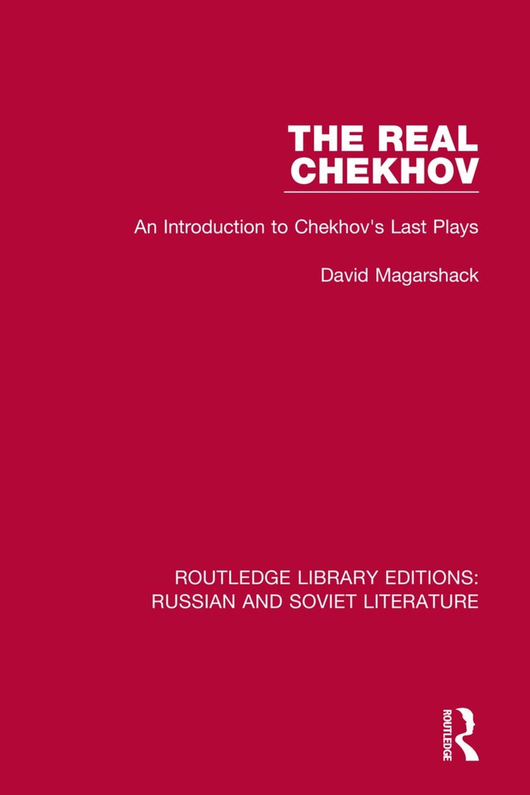 David Magarshack - Real Chekhov, Häftad