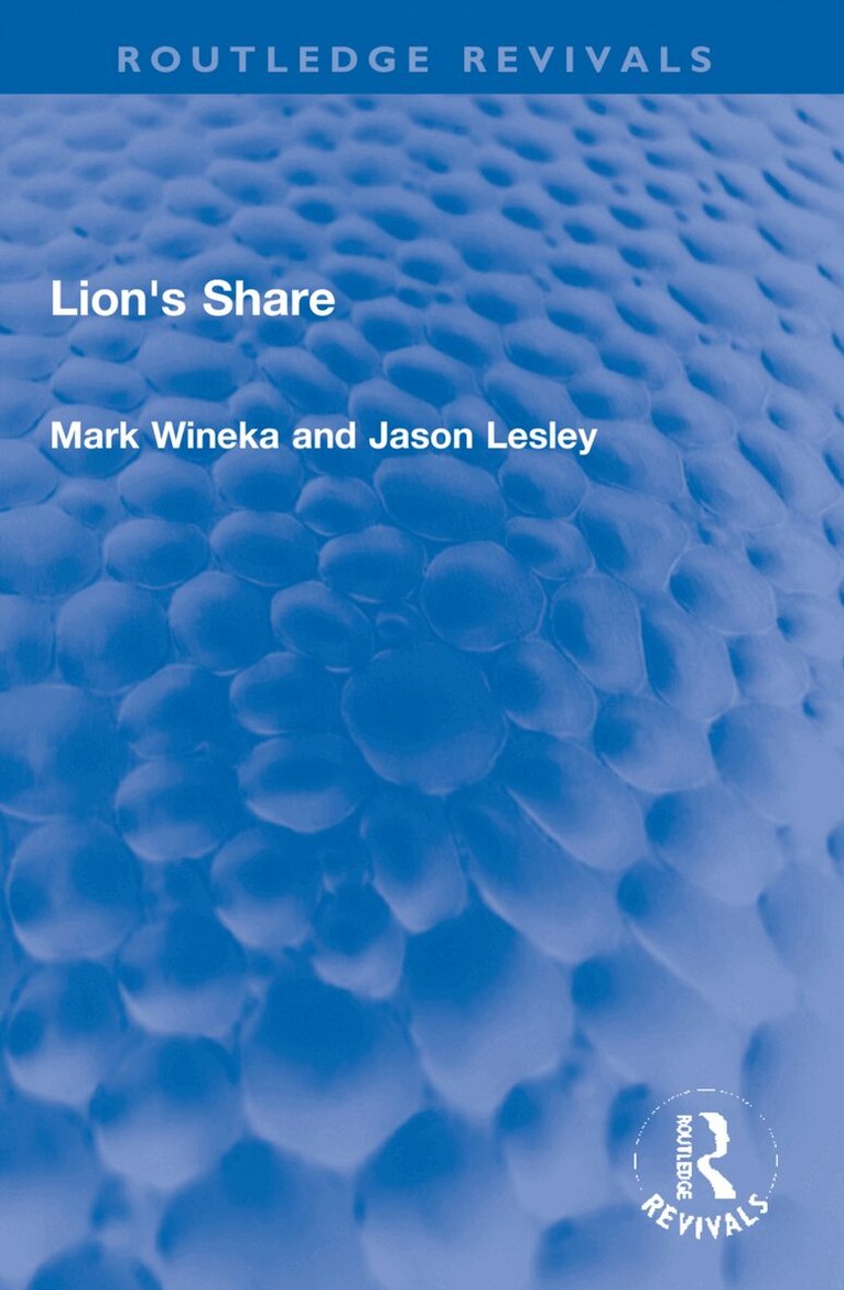 Mark Wineka, Jason Lesley - Lion's Share, Häftad. Tillgänglighet: Lägg i varukorg