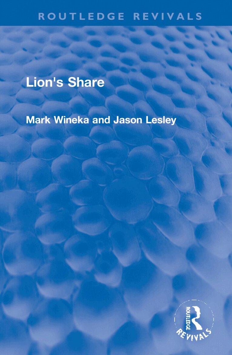 Mark Wineka, Jason Lesley - Lion's Share, Inbunden. Tillgänglighet: Lägg i varukorg