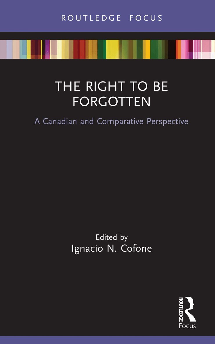 Ignacio Cofone - Right to be Forgotten, Inbunden. Tillgänglighet: Lägg i varukorg