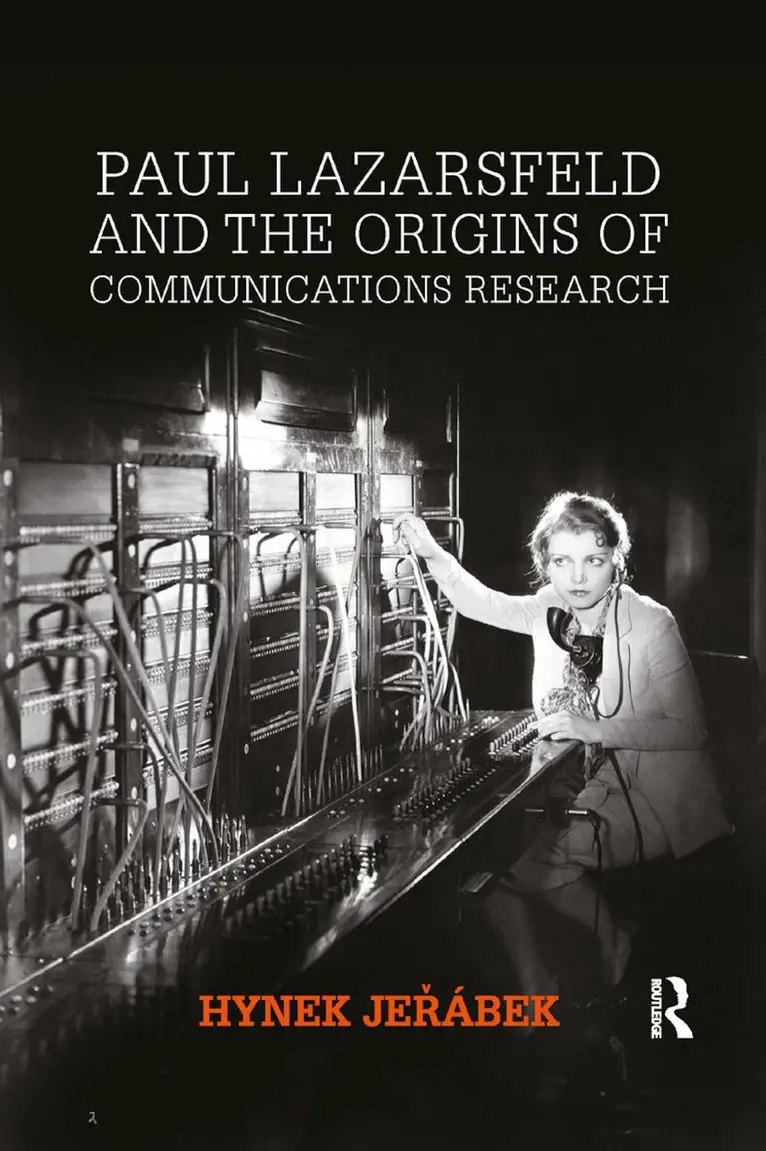 Hynek Jeřábek - Paul Lazarsfeld and the Origins of Communications Research, Häftad. Tillgänglighet: Lägg i varukorg